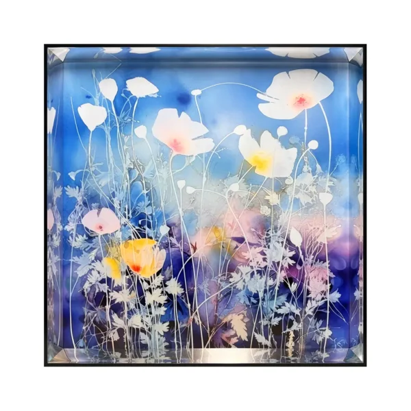 Tranquil Blue Floral II