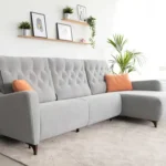 Grey Chaise Sofa