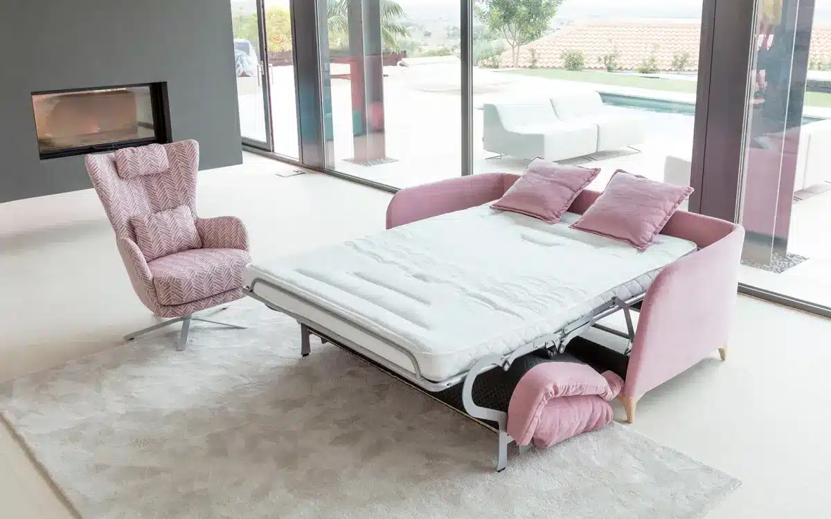 Pink Sofa Bed