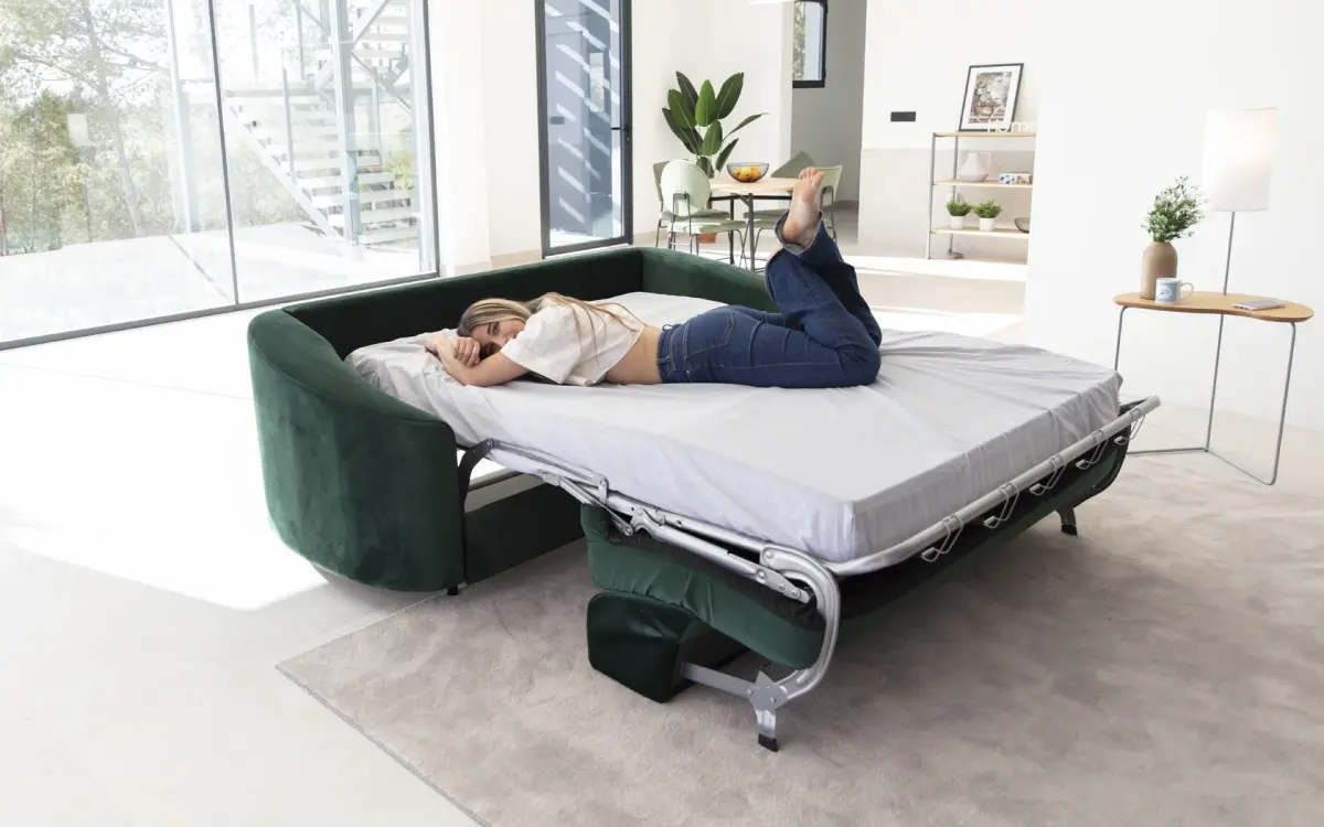 Green Sofa Bed