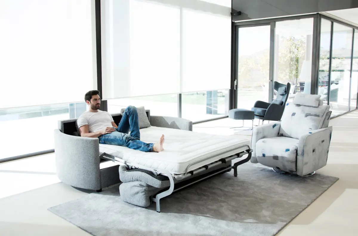 Grey Sofa Bed