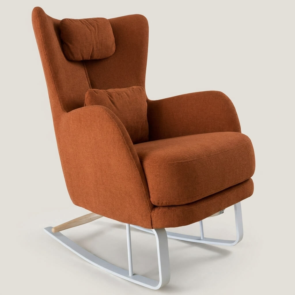 Kylian Rocking Chair Earthy Tones