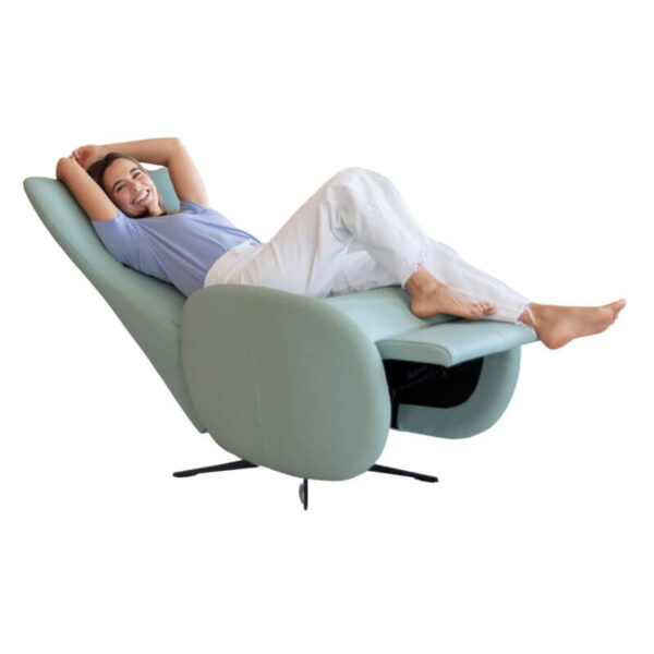 Mondrian - Contemporary Leather Recliner & Swivel Chair