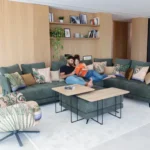 Green Corner Sofa