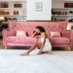 Large Pink Sofa