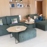 Green Modular Sofa