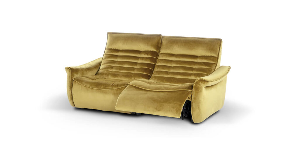 Foxtrot relax recliner Gold sofa