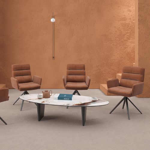 Helsinki Swivel Dining Chair from Akante - Image 3