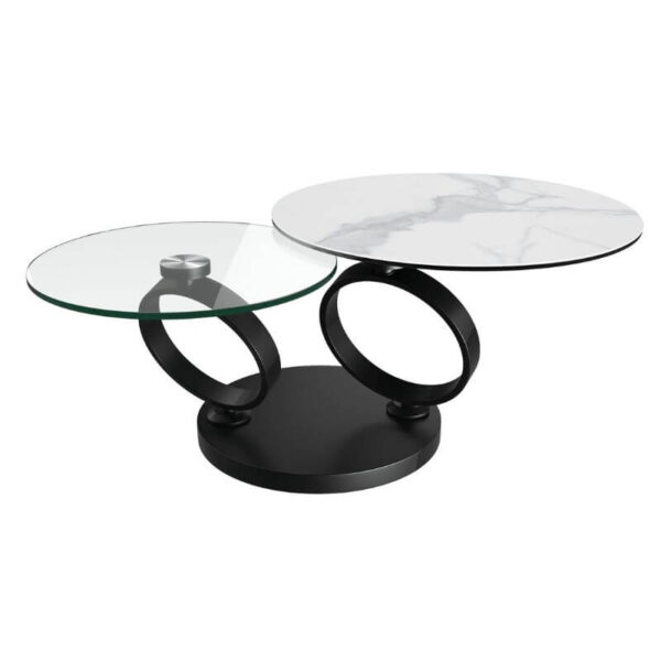 Eolia Coffee Table - Matt Marble