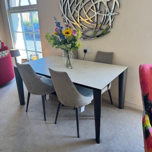 Etro Table & 4 Clara Chairs Clearance