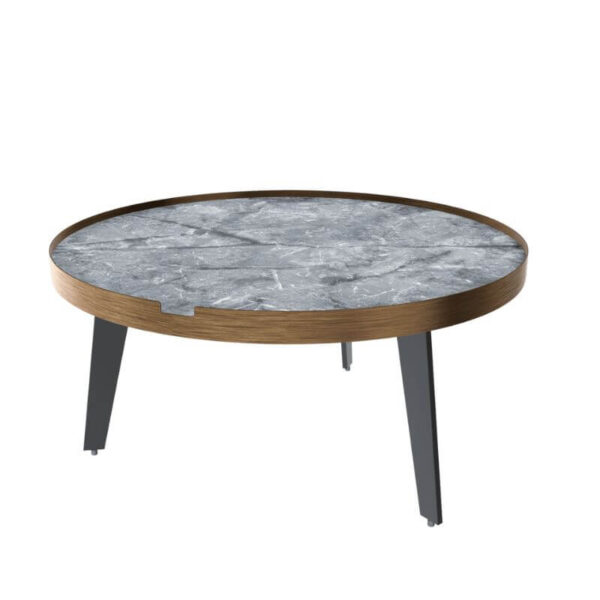Genoa Ceramic Coffee Table - Blue Onyx Marble