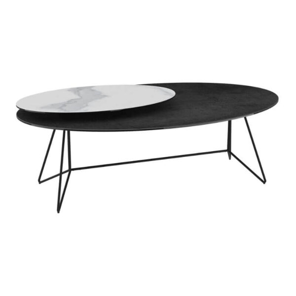 Genoa Coffee Table - Titanium