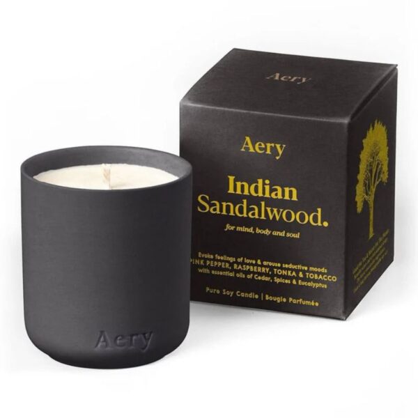 Indian Sandalwood Mini Candle from Aery