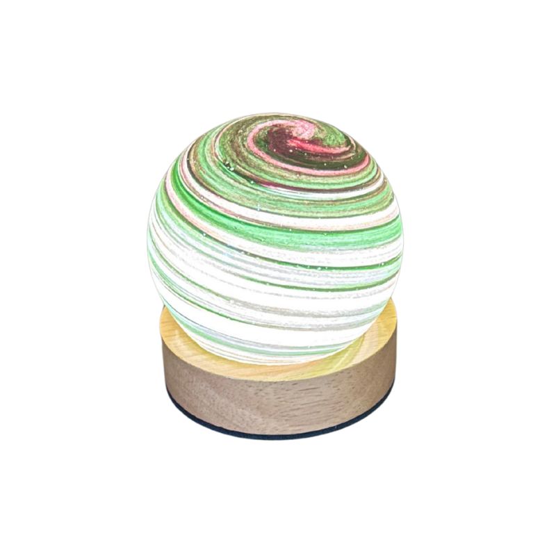 Planetary Lamp - Emerald Solstice