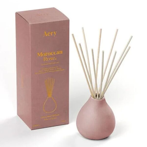 Moroccan Rose Reed Diffuser from Aery