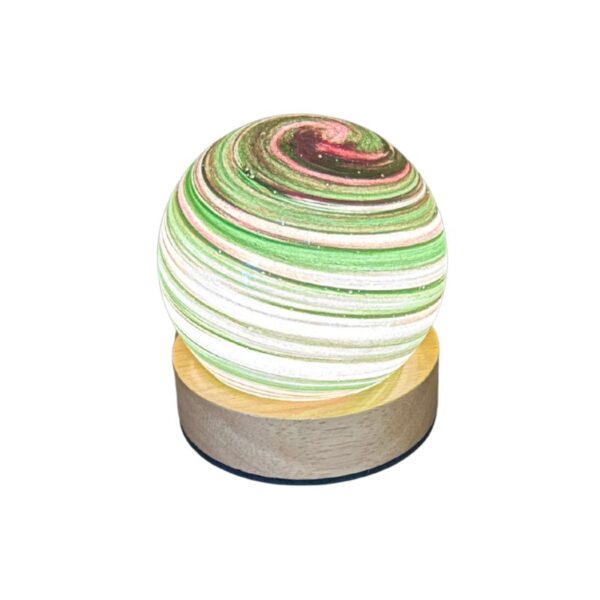 Planetary Lamp - Emerald Solstice