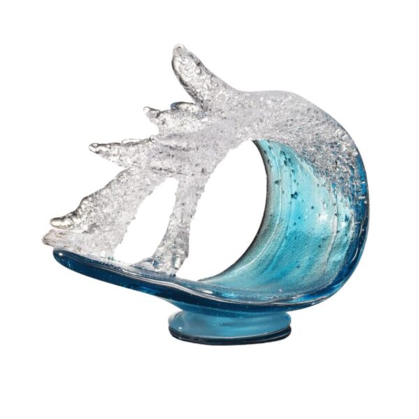 Large Double Crest Wave