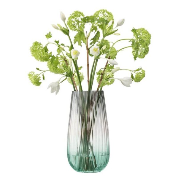 Dusk Vase Green/Grey H28cm - LSA