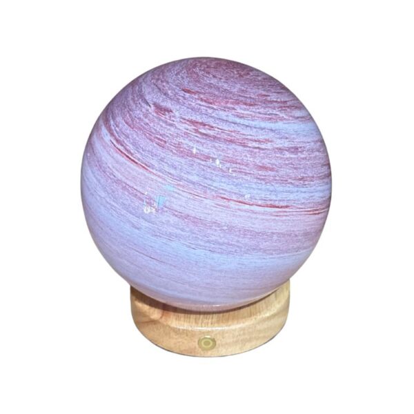 Planetary Lamp - Amethyst Haze 14cm