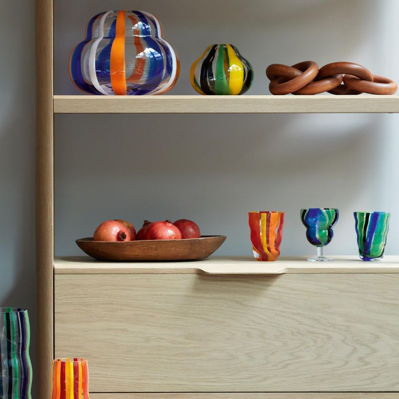 Folk Vase H19cm from LSA