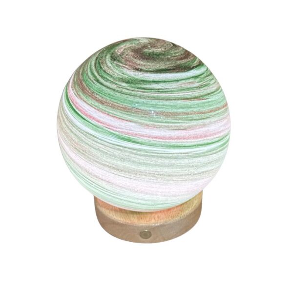 Planetary Lamp - Emerald Solstice 14cm