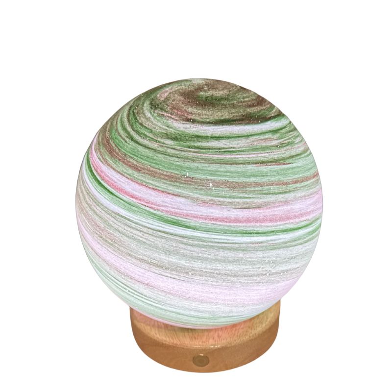 Planetary Lamp - Emerald Solstice 14cm