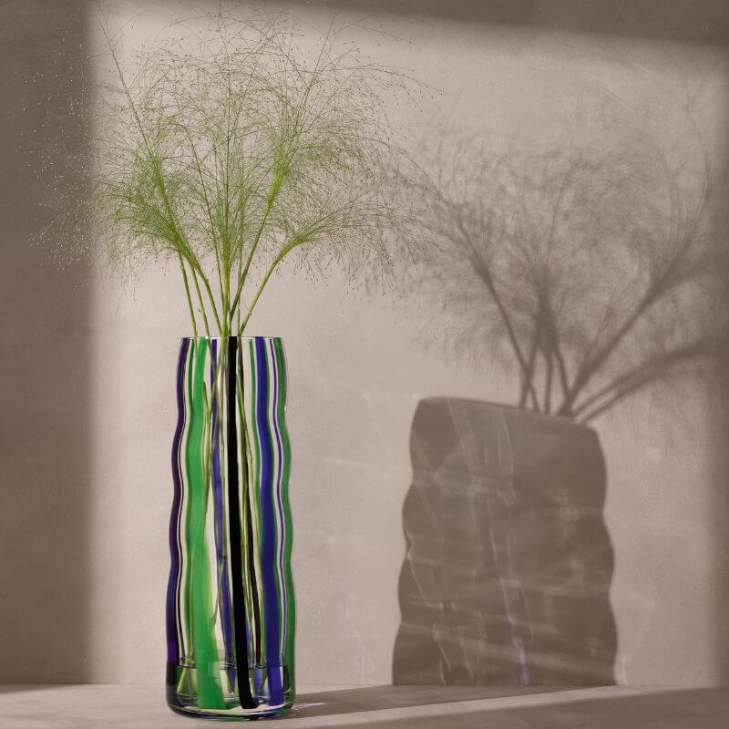 Folk Vase H42cm from LSA