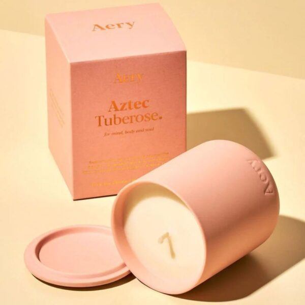Aztec Tuberose Scented Candle from Aery