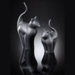 Cat Black Frosted