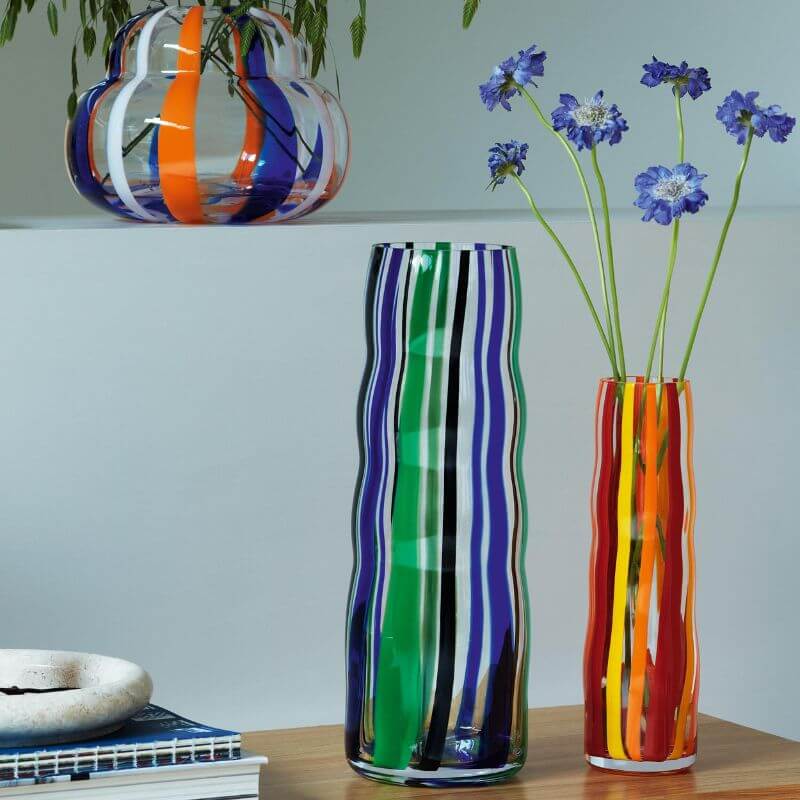 Folk Vase H31.5cm from LSA