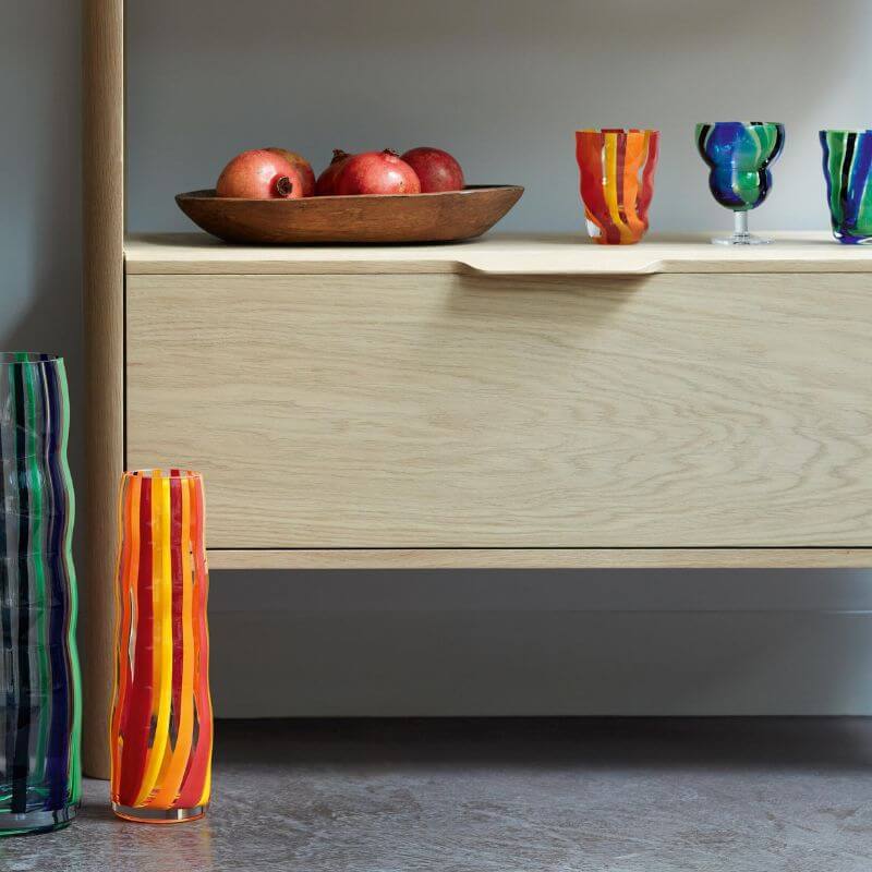 Folk Vase H31.5cm from LSA