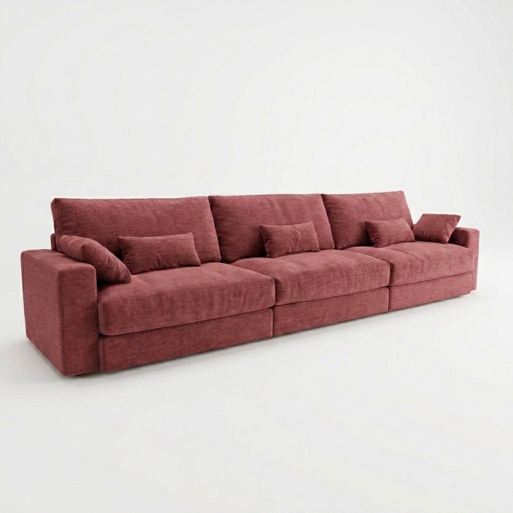 Hector Large Sofa Pink