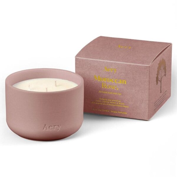 Moroccan Rose Triple Wick Candle