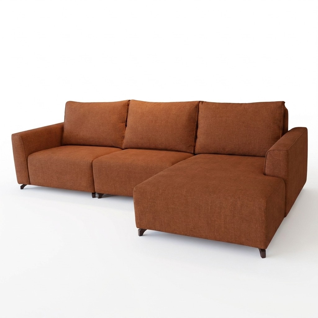 Nora Chaise Sofa Earthy RHF