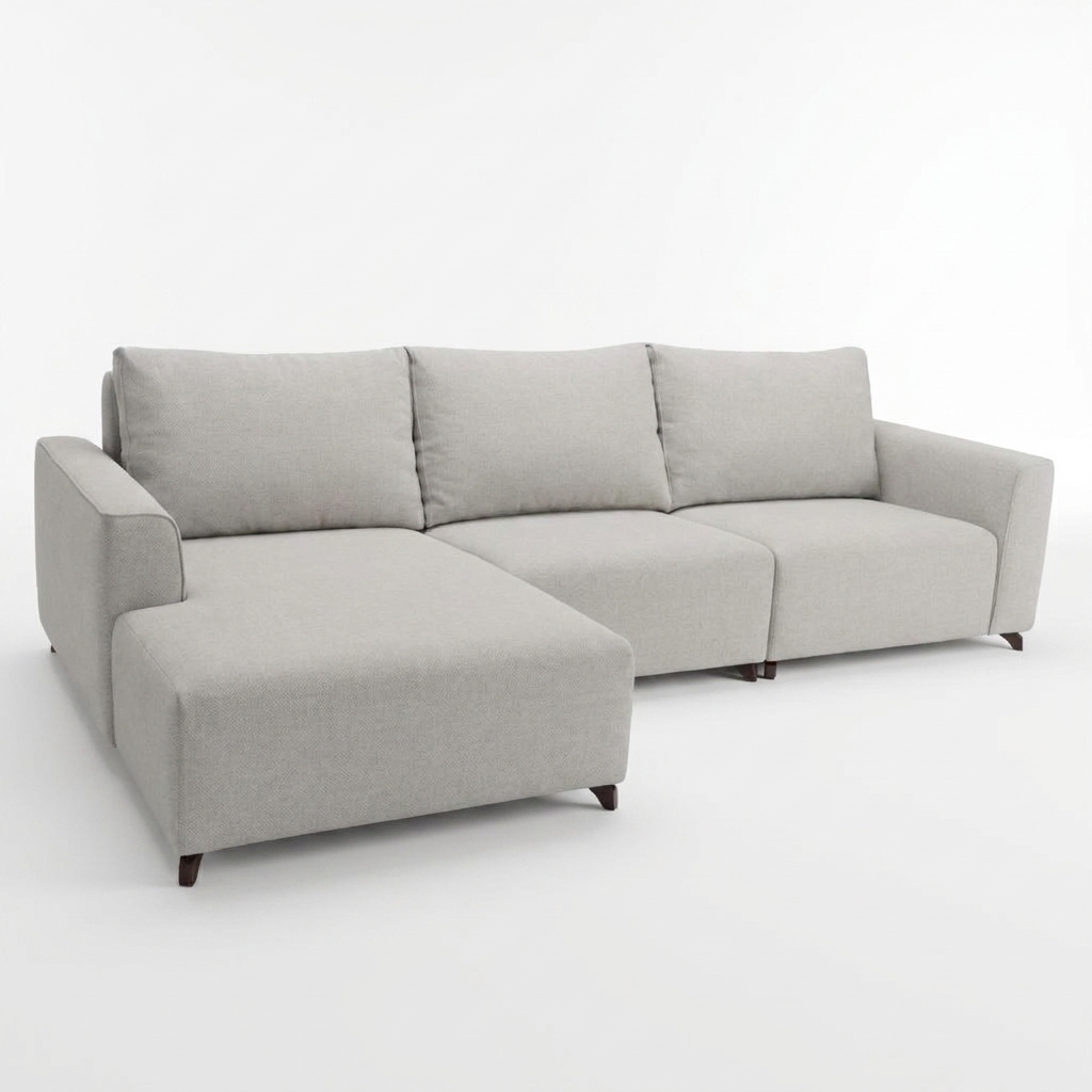 Nora Chaise Sofa Neutral