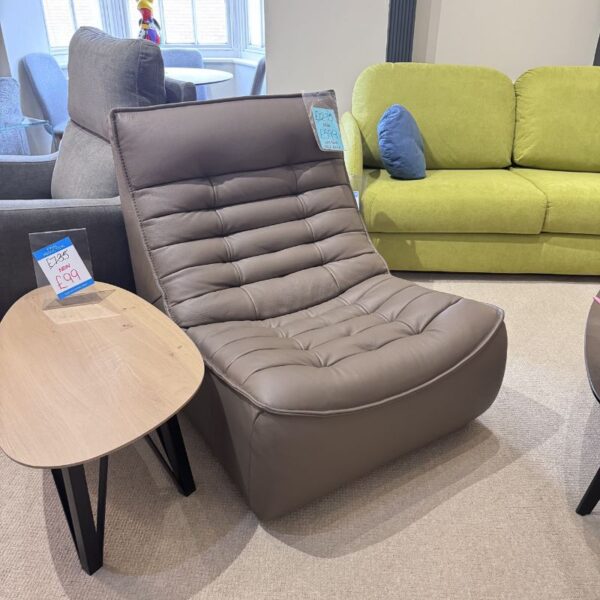 Fox Trot Leather Chair - Clearance Model