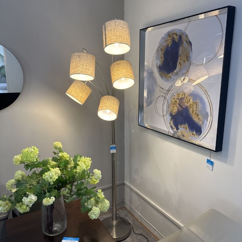 Annecy 5 arm floor lamp - clearance