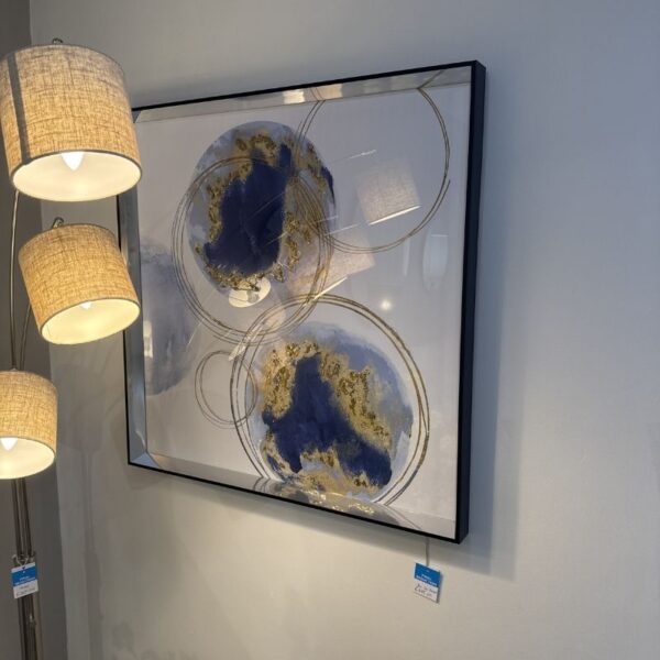 Blue Gold Bubbles - Clearance