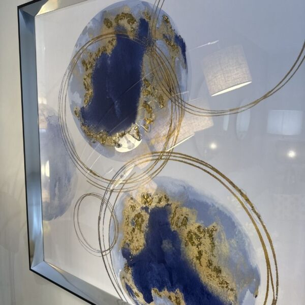 Blue Gold Bubbles - Ex-Display