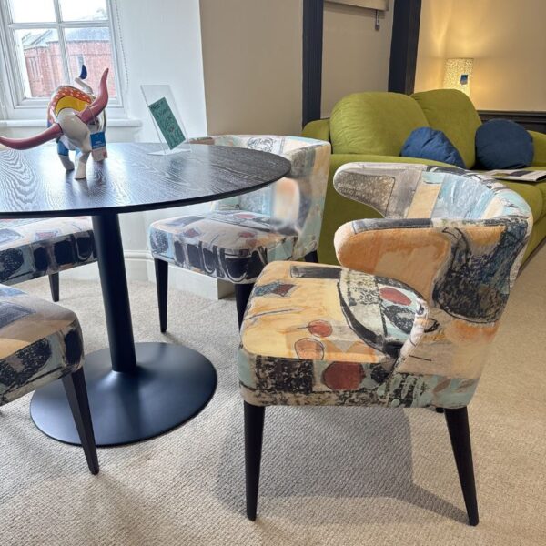 Ibiza table & 4 Fama Toro chairs Ex-Display