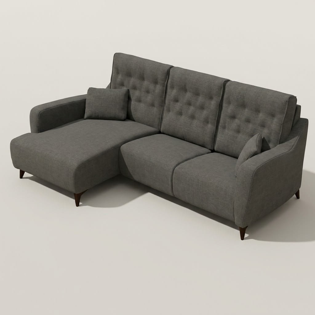 Avalon Chaise Sofa Dark Tones LHF