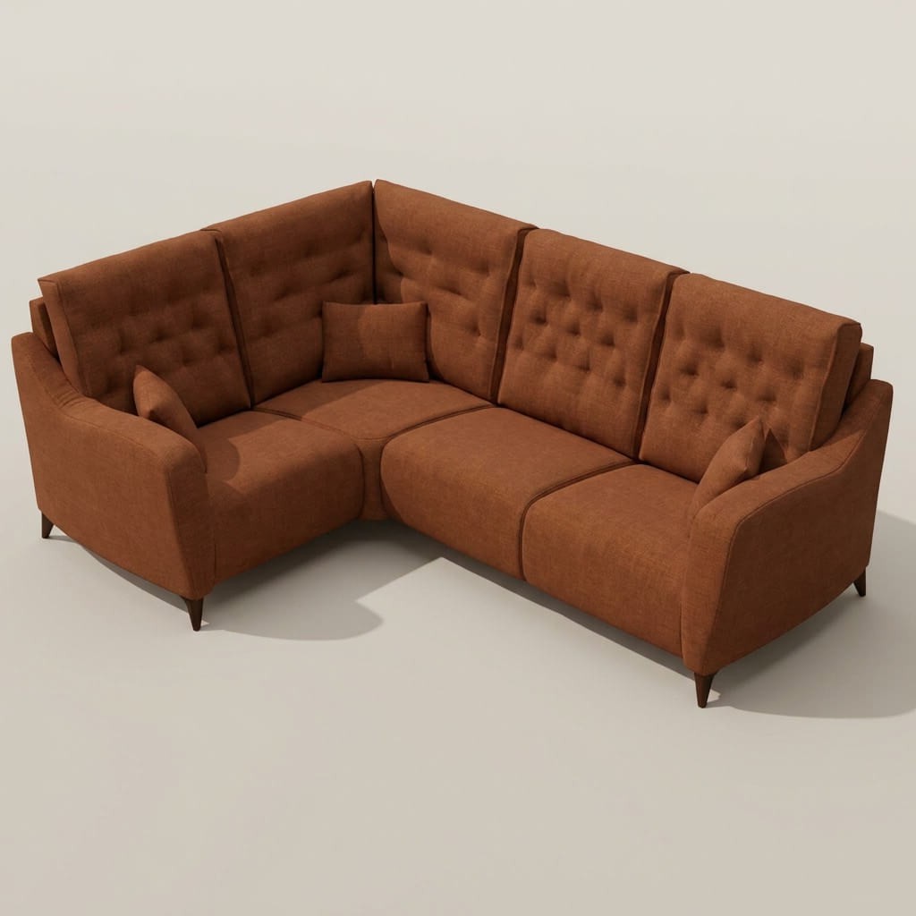 Avalon Corner sofa Earthy Tones RHF