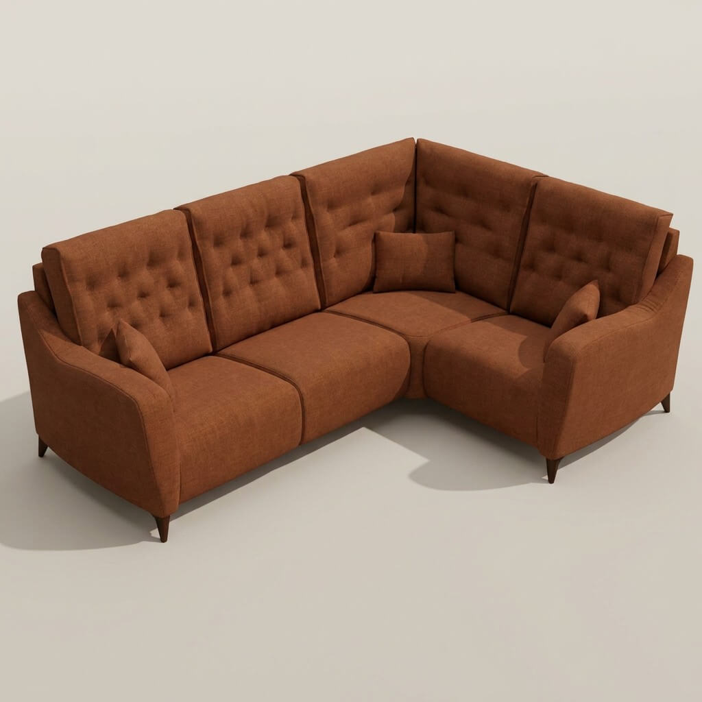 Avalon Corner sofa Earthy Tones