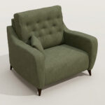 Avalon Snuggler Chair Green