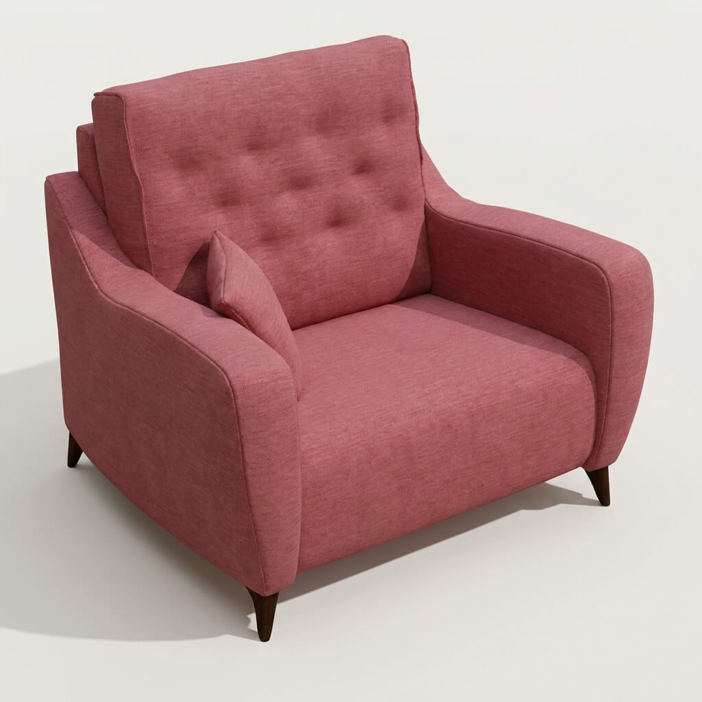 Avalon Snuggler Chair Pink