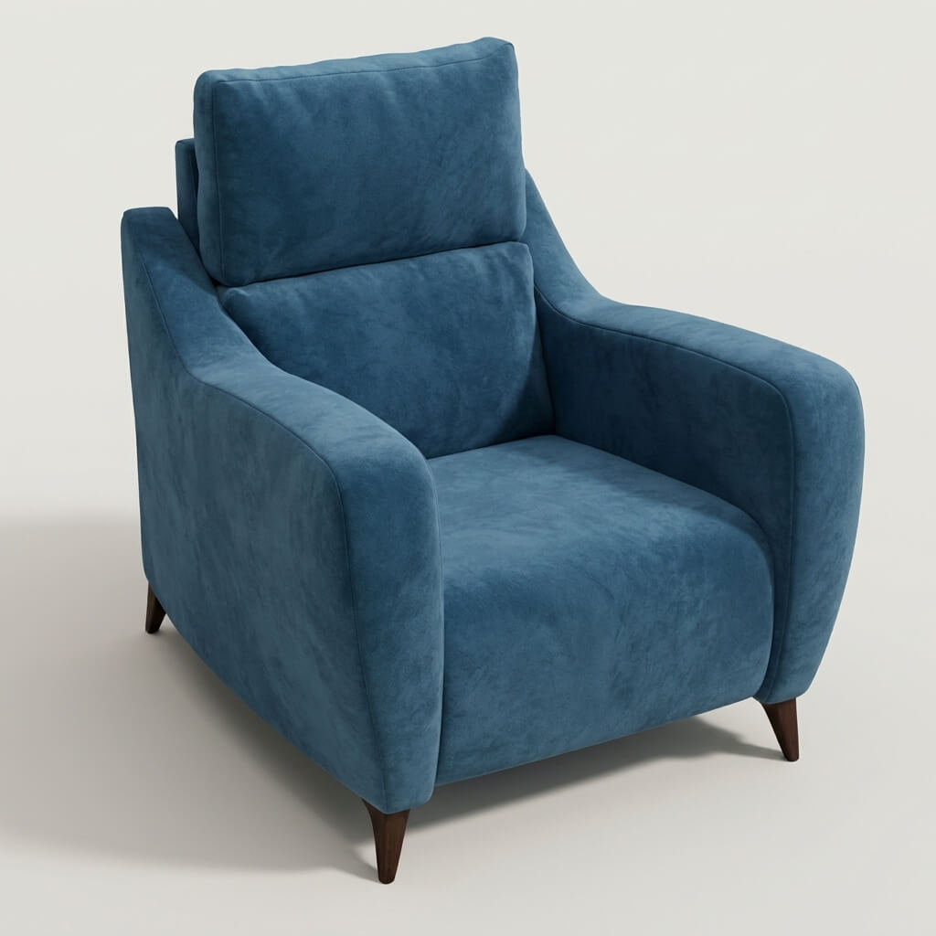 Axel Armchair Blue