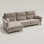 Axel Chaise Neutral Left Hand Facing Chaise
