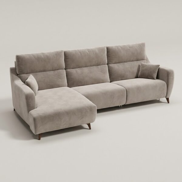 Axel Chaise Neutral Left Hand Facing Chaise