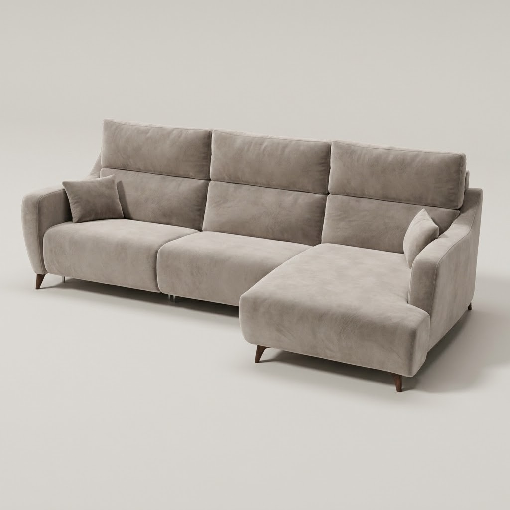 Axel Chaise Neutral Right Hand Facing Chaise