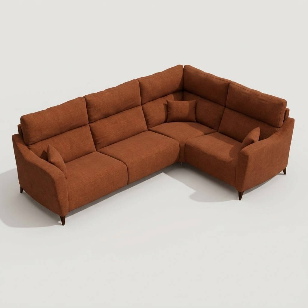 Axel Corner Sofa Earthy